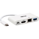 Tripp Lite U444-06N-H4GU-C Docking Station - for Notebook/Tablet PC/Desktop PC - 2 x USB Ports - 2 x USB 3.0 - Network (RJ-45) - HDMI - DisplayPort - Wired