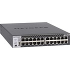 Netgear ProSafe M4300 24G Managed Switch 24 x 10GbE - 24 Ports - Manageable - 10GBase-T, 10GBase-X - 4 Layer Supported - Modular - Twisted Pair, Optical Fiber - 1U High