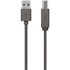 Belkin USB Data Transfer Cable - 5.9 ft USB Data Transfer Cable - First End: USB 2.0 Type A - Second End: USB Type B - Black
