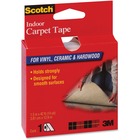 Scotch Double-sided Tape - 14 yd (12.8 m) Length x 1.50" (38.1 mm) Width - Vinyl Backing - 1 / Roll