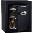 Sentry Safe T8-331 Security Safe - 123.20 L - 3 Live-locking Bolt(s) - Internal Size 26" x 20.5" x 14.1" - Overall Size 27.7" x 21.7" x 19.8" - Black - Steel