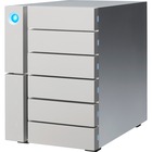 LaCie 6-Bay Desktop RAID Storage - 6 x HDD Supported - 6 x HDD Installed - 24 TB Installed HDD Capacity0, 1, 5, 6, 10, 50 - 6 x Total Bays - 6 x 3.5" Bay - External