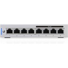 Ubiquiti UniFi US-8-60W Ethernet Switch - 8 Ports - Manageable - Gigabit Ethernet - 10/100/1000Base-T - Twisted Pair - Desktop - 1 Year Limited Warranty