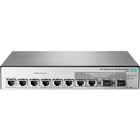 HPE OfficeConnect 1850 6XGT and 2XGT/SPF+ Switch - 8 Ports - Manageable - 2 Layer Supported - Modular - Twisted Pair, Optical Fiber - 1U High - Rack-mountable, Wall Mountable, Under Table, Desktop - Lifetime Limited Warranty
