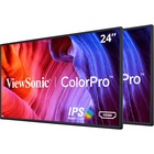 Viewsonic 24" Display, IPS Panel, 1920 x 1080 Resolution - 24.00" (609.60 mm) Class - In-plane Switching (IPS) Technology - LED Backlight - 1920 x 1080 - 16.7 Million Colors - 250 cd/m - 14 ms - 75 Hz Refresh Rate - HDMI - DisplayPort