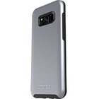 OtterBox Galaxy S8+ Symmetry Series Metallic Case - For Smartphone - Titanium Silver - Metallic - Wear Resistant, Drop Resistant, Bump Resistant, Tear Resistant - Synthetic Rubber, Polycarbonate