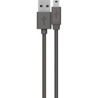 Belkin Mini USB/USB Data Transfer Cable - 5.9 ft Mini USB/USB Data Transfer Cable - Type A USB - Mini Type B USB - Black