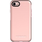 OtterBox iPhone 7 Symmetry Series Metallic Case - For Apple iPhone 7 Smartphone - Rose Gold - Metallic - Wear Resistant, Drop Resistant, Bump Resistant, Tear Resistant, Scratch Resistant, Scrape Resistant, Scuff Resistant - Synthetic Rubber, Polycarbonate