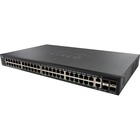 Cisco SG550X-48 Layer 3 Switch - 48 Ports - Manageable - 3 Layer Supported - Modular - Optical Fiber, Twisted Pair - Lifetime Limited Warranty