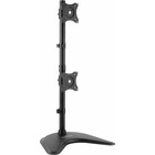 StarTech.com Vertical Dual Monitor Stand - Heavy Duty Steel - Monitors up to 27" - Vesa Monitor - Computer Monitor Stand - Increase productivity and free up workspace by mounting two monitors with this attractive desktop stand - Vertical Dual Monitor Stan