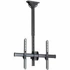 StarTech.com Ceiling TV Mount - 1.8' to 3' Short Pole - 32 to 75" TVs with a weight capacity of up to 110 lb. (50 kg) - Telescopic pole can extend from 22" to 33.5" (560 to 910 mm) - Ceiling mount swivels +60 /-60 degrees to adjust to your ceiling - Swivel the display +180 /-180 degrees around the pole - Tilts - Ceiling TV Mount - 1.8 to 3' Short Pole - 32 to 75" TVs w/ a weight capacity of up to 110 lb. (50 kg) - Telescopic pole can extend from 22" to 33.5" (560 to 910 mm) - Ceiling mount 