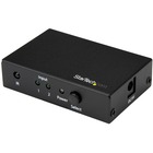 StarTech.com 2 Port HDMI Switch - 4K 60Hz - Supports HDCP - IR - HDMI Selector - HDMI Multiport Video Switcher - HDMI Switcher - Switch between two HDMI video sources on a single display, with support for Ultra HD resolutions - 4K HDMI switch - HDMI 2.0 s