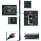 Tripp Lite PDUMVR30HVNETLX 24-Outlet PDU - NEMA L6-30P - 20 x IEC 60320 C13, 4 x IEC 60320 C19 - 230 V AC - 5.80 kW - 0U - Vertical - Rack-mountable - TAA Compliant