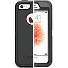 OtterBox Defender Carrying Case Apple iPhone 5s, iPhone 5, iPhone SE Smartphone - Black - Wear Resistant, Drop Resistant, Dirt Resistant, Tear Resistant, Scrape Resistant - Polycarbonate, Synthetic Rubber Body