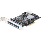 StarTech.com 4 Port USB 3.1 PCI-e Card - 10Gbps - 4x USB w/ Two Dedicated Channels - PCI Express Expansion Card / Adapter (PEXUSB314A2V) - Add four USB 3.1 Type-A ports with two independent 10Gbps channels to your computer through a PCI Express slot - USB