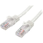 StarTech.com Cat.5e UTP Patch Network Cable - 16.4 ft Category 5e Network Cable for Network Device, Hub, Switch, Print Server, Patch Panel, Workstation - First End: 1 x RJ-45 Male Network - Second End: 1 x RJ-45 Male Network - Patch Cable - Gold Plated Co