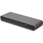 StarTech.com Thunderbolt 3 Dock - Dual Monitor 4K 60Hz TB3 Laptop Docking Station with DisplayPort - 85W Power Delivery - 3x USB 3.0, GbE - Certified Thunderbolt 3 docking station with dual monitor 4K 60Hz DisplayPort + TB3 (USB-C), 85W Power Delivery, 2x USB-A, 1x USB-C, GbE, audio - Macbook Pro / Air, macOS, Windows - Incl. TB3 cable, USB-C to DP adapter - Daisychain TB3 devices