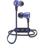 iHome Wireless Noise Isolating Metal Earbuds - Stereo - Wireless - Bluetooth - 30 ft - Earbud - Binaural - In-ear - Blue, Gunmetal