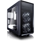 Fractal Design Focus G Computer Case with Side Window - Mini-tower - Black - 5 x Bay - 2 x 4.72" (120 mm) x Fan(s) Installed - Micro ATX, ITX Motherboard Supported - 6 x Fan(s) Supported - 2 x External 5.25" Bay - 2 x Internal 3.5" Bay - 1 x Internal 2.5"