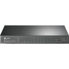 TP-Link JetStream 8-Port Gigabit Smart PoE Switch with 2 SFP Slots - 8 Ports - Manageable - 4 Layer Supported - Modular - Twisted Pair, Optical Fiber - Desktop - Lifetime Limited Warranty