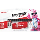Energizer MAX Battery - For General Purpose - AAA - 1100 mAh - 1.5 V DC - 20 / Pack