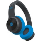 iHome iB88 Headset - Stereo - Micro USB - Wireless - Bluetooth - Over-the-head - Binaural - Circumaural - Black, Blue