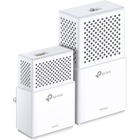 TP-Link AV1000 Gigabit Powerline ac Wi-Fi Kit - 1 x Network (RJ-45) - 1000 Mbit/s Powerline - 984.3 ft Distance Supported - IEEE 802.11ac - HomePlug AV2 - Gigabit Ethernet - Wireless LAN - 733 Mbit/s Wireless Transmission Speed