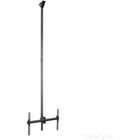 StarTech.com Ceiling TV Mount - 8.2' to 9.8' Long Pole - 32 to 75" TVs with a weight capacity of up to 110 lb. (50 kg) - Telescopic pole can extend from 8.2 to 9.8' (2.5 to 3 m) - Ceiling mount swivels +60 /-60 degrees to adjust to your ceiling - Swivel the display +180 /-180 degrees around the pole - Tilts - Ceiling TV Mount - 8.2 to 9.8' Long Pole - 32 to 75" TVs with a weight capacity of up to 110 lb. (50 kg) - Telescopic pole can extend from 8.2 to 9.8' (2.5 to 3 m) - Ceiling mount swiv
