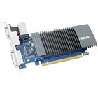 Asus GeForce GT 710 Graphic Card - 2 GB GDDR5 - Low-profile - 954 MHz Core - 64 bit Bus Width - HDMI - VGA - DVI