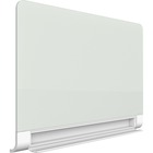 Quartet Horizon Magnetic Glass Marker Boards - 74" (6.2 ft) Width x 42" (3.5 ft) Height - White Glass Surface - Rectangle - Horizontal/Vertical - 1 Each