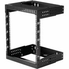 StarTech.com 12U 19" Wall Mount Network Rack - Adjustable Depth 12-20" Open Frame for Server Room /AV/Data/Computer Equipment w/Cage Nuts - Adjustable 2 Post 12U 19in wall mount network rack 12-20in mounting depth - EIA/ECA-310 compatible - Open frame design of Server Rm/IT/AV rack facilitates unobstructed airflow & supports 200lbs - with screws/cage nuts - 5 year warranty/24hr support