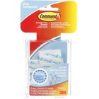 Command Refill Strips 17200CLR-C, Clear, Assorted, 16 Strips/Pack - 1 / Pack - Transparent