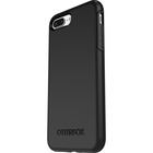 OtterBox iPhone Plus/7 Plus Symmetry Series Case - For Apple iPhone 7 Plus, iPhone 8 Plus Smartphone - Black - Drop Resistant, Bump Resistant, Tear Resistant, Shock Absorbing, Wear Resistant, Tear Resistant - Polycarbonate, Synthetic Rubber
