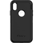 OtterBox Defender Carrying Case (Holster) Apple iPhone X Smartphone - Black - Wear Resistant, Drop Proof, Dust Resistant Port, Dirt Resistant Port, Bump Resistant, Drop Resistant, Tear Resistant, Lint Resistant Port, Impact Absorbing - Belt Clip