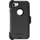 OtterBox Defender Carrying Case (Holster) Apple iPhone 8, iPhone 7 Smartphone - Black - Wear Resistant Interior, Drop Resistant Interior, Dust Resistant Port, Dirt Resistant Port, Bump Resistant Interior, Tear Resistant Interior, Impact Absorbing Interior
