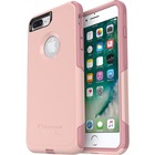 OtterBox iPhone 8 Plus & iPhone 7 Plus Commuter Series Case - For Apple iPhone 7 Plus, iPhone 8 Plus Smartphone - Ballet Pink - Smooth - Impact Resistant, Wear Resistant, Shock Resistant, Drop Resistant, Dust Resistant, Dirt Resistant, Bump Resistant, Scratch Resistant, Tear Resistant, Lint Resistant, Ding Resistant - Polycarbonate, Synthetic Rubber, Silicone