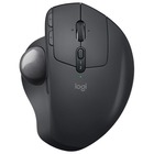 Logitech MX ERGO PLUS Advanced Wireless Trackball for PC and MAC with extra 10° wedge - Optical - Wireless - Bluetooth/Radio Frequency - 2.40 GHz - Graphite - USB - 440 dpi - Trackball, Scroll Wheel - 8 Button(s) - Right-handed Only