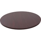 Lorell Woodstain Hospitality Round Tabletop - Mahogany Round Top - 1" Table Top Thickness x 35.5" Table Top Diameter - Assembly Required