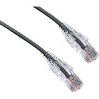 Axiom 2FT CAT6 BENDnFLEX Ultra-Thin Snagless Patch Cable 550mhz (Gray) - 2 ft Category 6 Network Cable for Network Device - First End: 1 x RJ-45 Network - Male - Second End: 1 x RJ-45 Network - Male - Patch Cable - Gold Plated Contact - 28 AWG - Gray - TAA Compliant