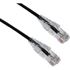 Axiom 25FT CAT6 BENDnFLEX Ultra-Thin Snagless Patch Cable 550mhz (Black) - 25 ft Category 6 Network Cable for Network Device - First End: 1 x RJ-45 Network - Male - Second End: 1 x RJ-45 Network - Male - Patch Cable - Gold Plated Contact - 28 AWG - Black - TAA Compliant