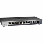 Netgear GS110EMX Ethernet Switch - 8 Ports - Manageable - Gigabit Ethernet - 1000Base-T - 3 Layer Supported - Twisted Pair - Desktop, Rack-mountable, Wall Mountable - Lifetime Limited Warranty