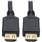 Tripp Lite High-Speed HDMI Cable, 3 ft., with Gripping Connectors - 4K, M/M, Black - 3 ft HDMI A/V Cable for Projector, Monitor, Notebook, Home Theater System, Tablet, Audio/Video Device, TV Box, HDTV, Blu-ray Player, Gaming Console - First End: 1 x HDMI 