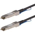 StarTech.com 1m 40G QSFP+ to QSFP+ Direct Attach Cable for HPE JG326A 40GbE QSFP+ Copper DAC 40 Gbps Low Power Active Twinax - 100% HPE JG326A Compatible 1m 40G direct attach cable - 40 Gbps Passive Twinax Copper Low Power 2x QSFP+ Pluggable Connector - 1