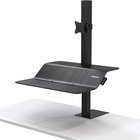 Fellowes Lotusâ„¢ VE Sit-Stand Workstation - Single - 1 Display(s) Supported - 11.34 kg Load Capacity - 1 Each