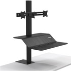 Fellowes Lotusâ„¢ VE Sit-Stand Workstation - Dual - 2 Display(s) Supported - 15.88 kg Load Capacity
