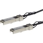 StarTech.com MSA Uncoded Compatible 5m 10G SFP+ to SFP+ Direct Attach Cable - 10 GbE SFP+ Copper DAC 10 Gbps Low Power Passive Twinax - SFP+ Direct-Attach Twinax cable complies w/ MSA industry standards - Copper Twinax Cable length: 5 m - Copper SFP+ cabl