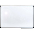Floortex Viztex Porcelain Mag Dry-Erase Boards - 71" (5.9 ft) Width x 48" (4 ft) Height - White Ceramic Surface - Aluminum Frame - Rectangle - Horizontal/Vertical - 1 Each