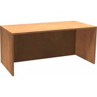 Heartwood Innovations Sugar Maple Laminated Desk Shell - 65" x 29.5" x 29" , 1" Top - Material: Wood Grain Top, Particleboard Top, Polyvinyl Chloride (PVC) Edge - Finish: Sugar Maple, Thermofused Laminate (TFL) Top