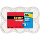 Scotch Heavy Duty Shipping Packaging Tape - 6 / Pack - Clear
