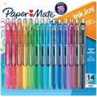 Paper Mate InkJoy Gel Retractable Pen - Medium Pen Point - Retractable - Assorted Gel-based Ink - Assorted Barrel - 14 / Pack